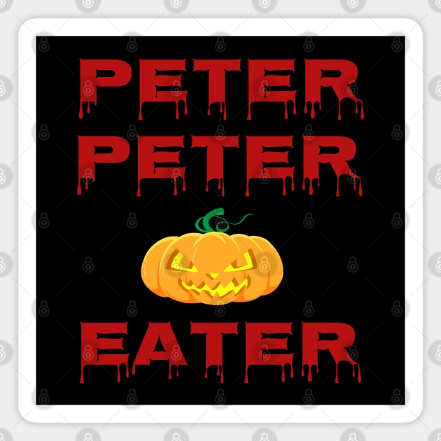 Peter Peter Pumpkin Eater Magnet by M2M